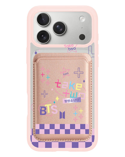 iPhone Magnetic Wallet Case - BTS Take Two