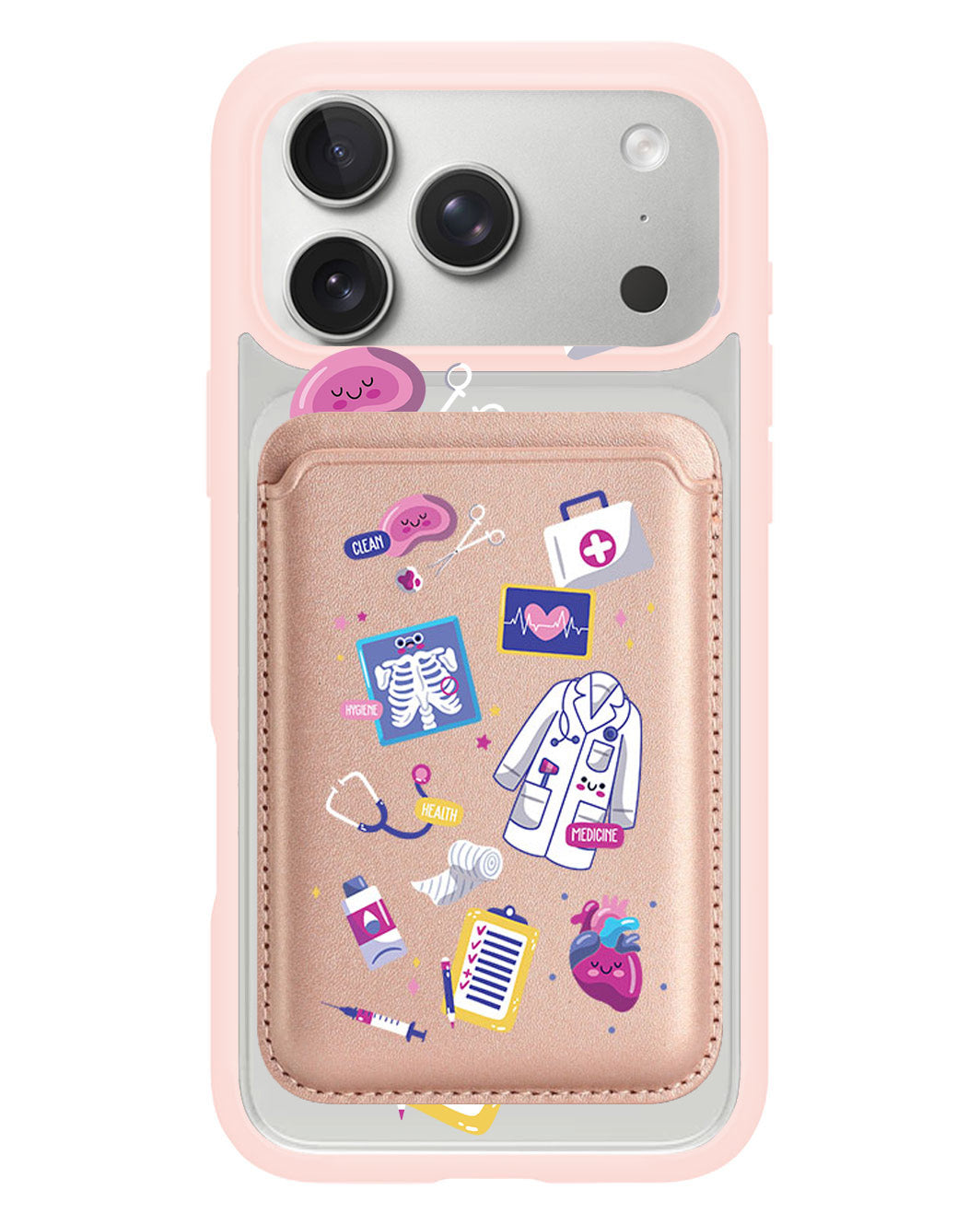 iPhone Magnetic Wallet Case - Doctor