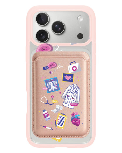 iPhone Magnetic Wallet Case - Doctor