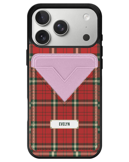 iPhone Avant Wallet Case - Scottish Tartan