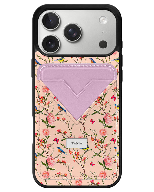 iPhone Avant Wallet Case - Flora Gardenia