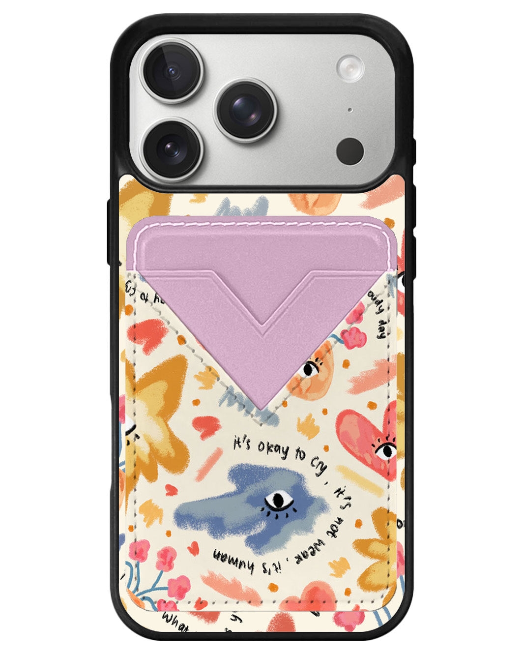 iPhone Avant Wallet Case - Abstract Lovers