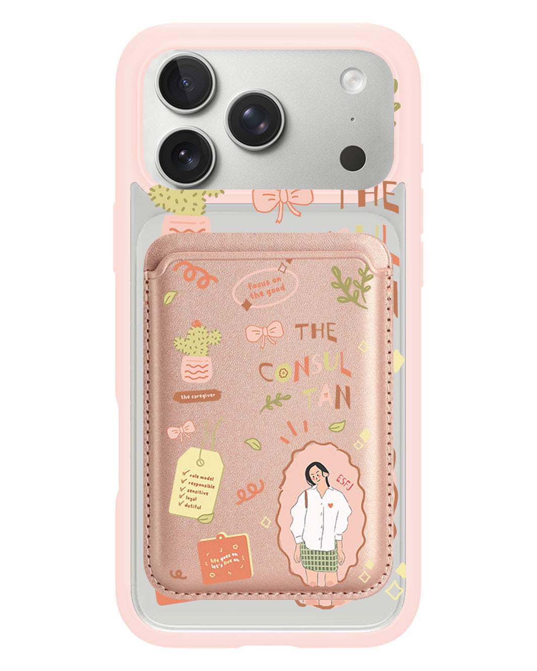 iPhone Magnetic Wallet Case - ESFJ