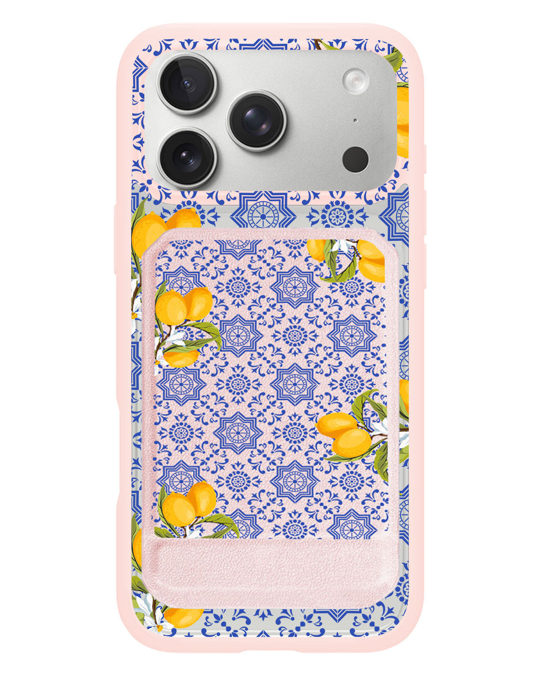 iPhone Magnetic Multifold Wallet - Majolica Sicily