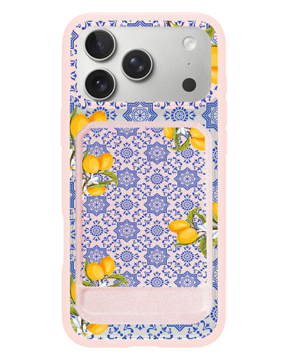 iPhone Magnetic Multifold Wallet - Majolica Sicily