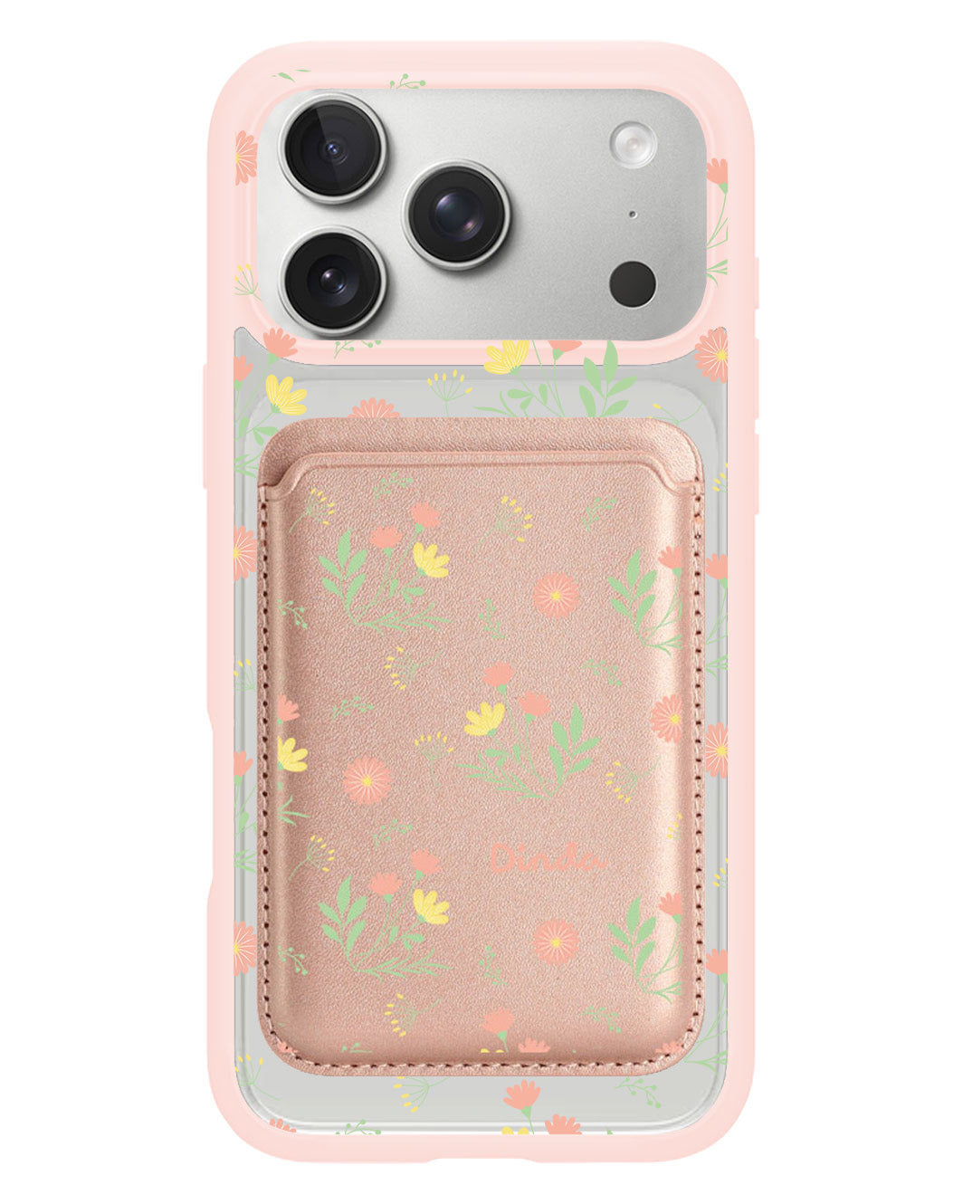 iPhone Magnetic Wallet Case - Dandelion