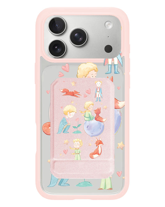 iPhone Magnetic Multifold Wallet - Little prince & fox