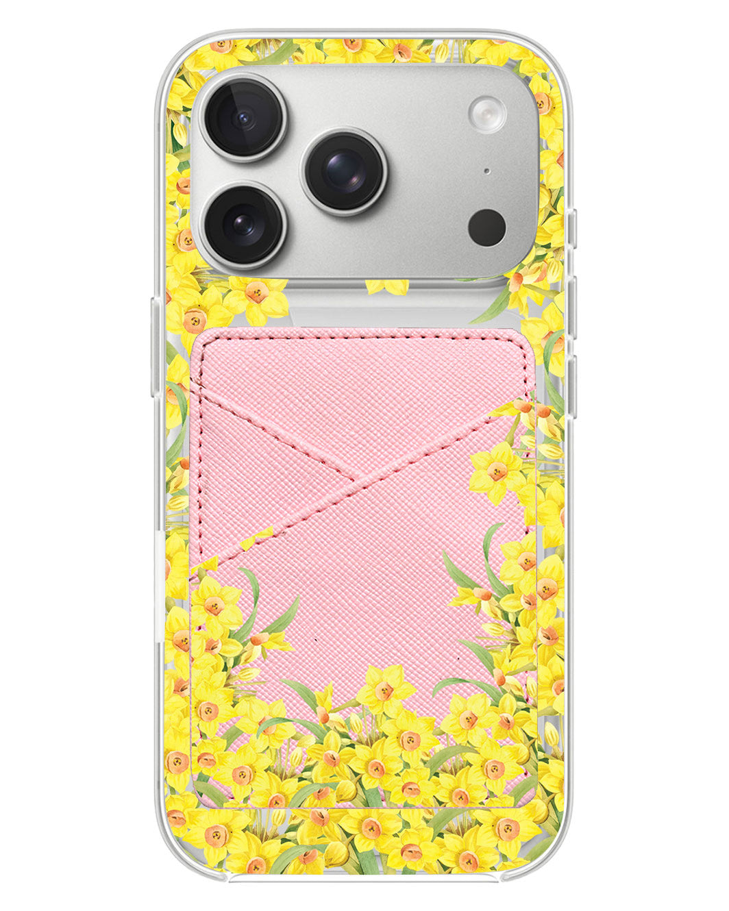 iPhone Phone Wallet Case - March Daffodil