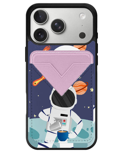 iPhone Avant Wallet Case - Baristronaut