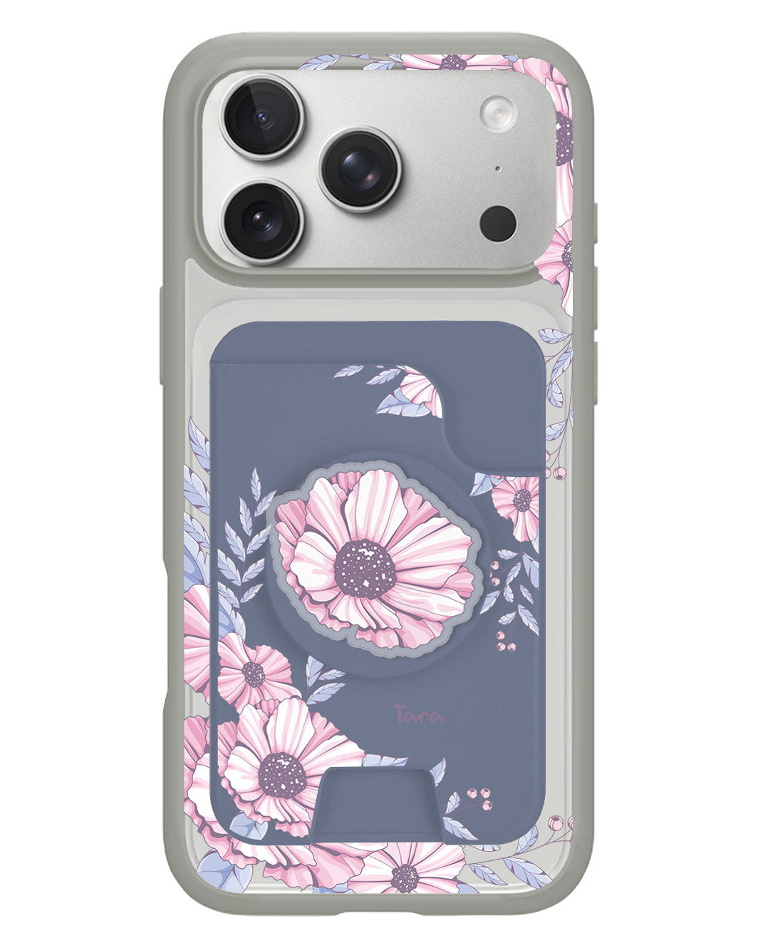 iPhone Magpop Wallet - Pink Blossom