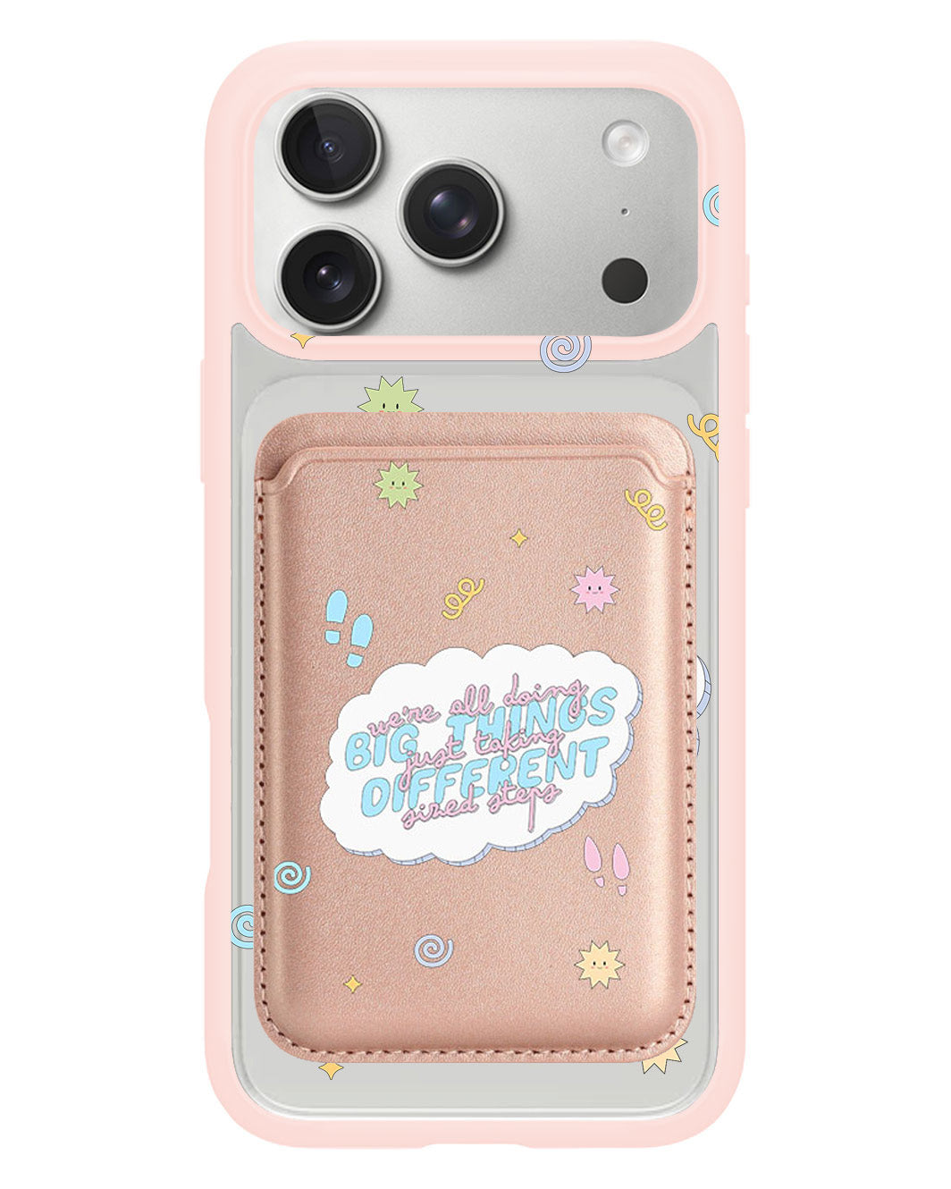 iPhone Magnetic Wallet Case - Different Steps