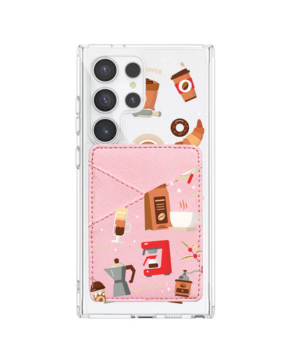 Android Phone Wallet Case - Barista