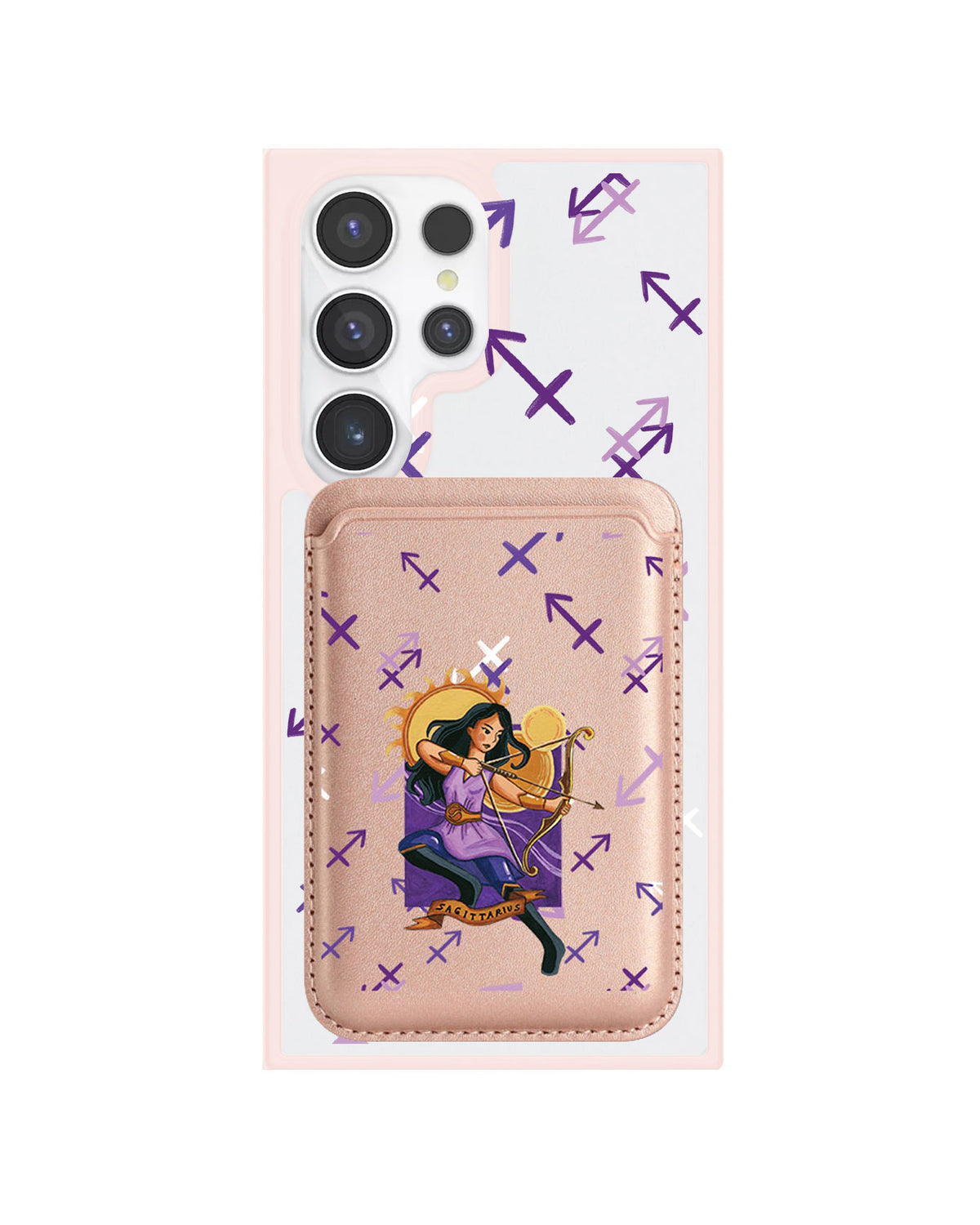 Android Magnetic Wallet Case - Sagitarius