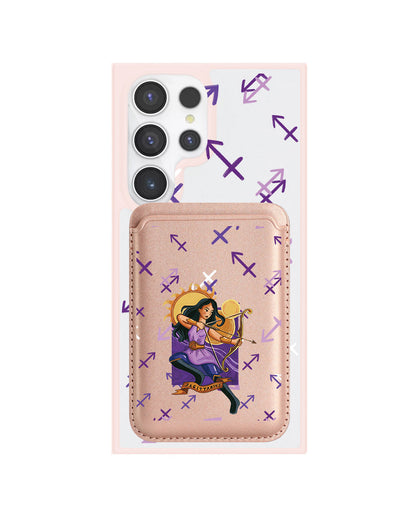 Android Magnetic Wallet Case - Sagitarius