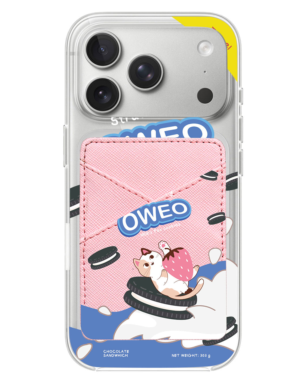 iPhone Phone Wallet Case - Oweo Cat