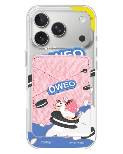 iPhone Phone Wallet Case - Oweo Cat