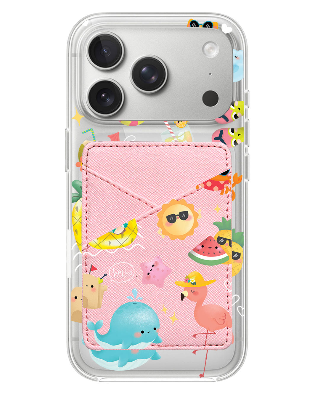 iPhone Phone Wallet Case - Summer
