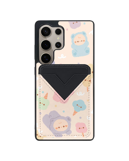 Android Avant Wallet Case - Cotton Teddy