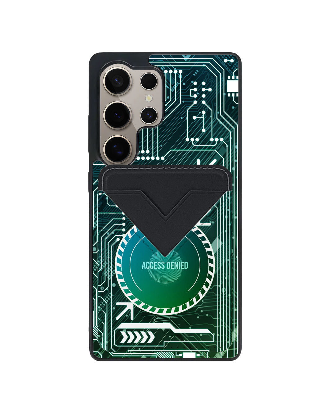 Android Avant Wallet Case - Circuit 2.0 Green
