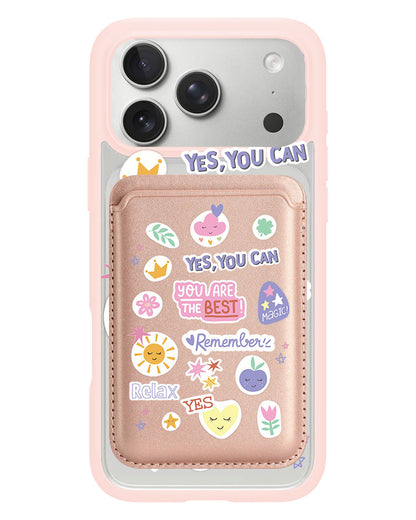 iPhone Magnetic Wallet Case - You Are The Best 2.0