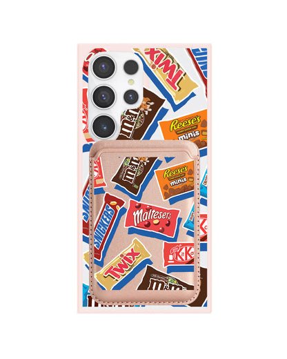Android Magnetic Wallet Case - Choco Sweet