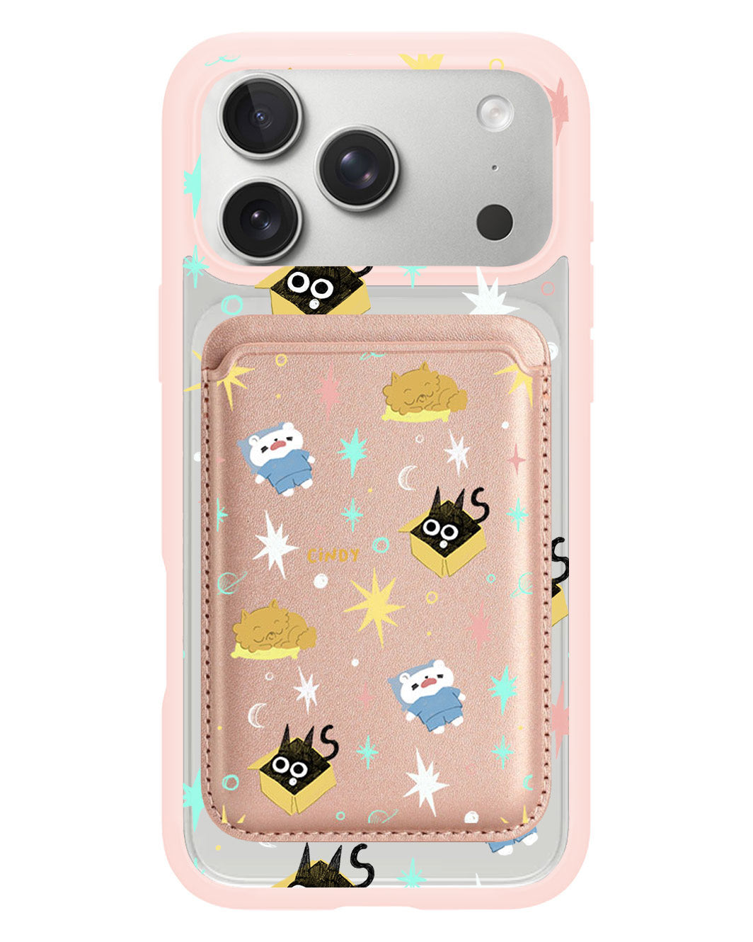 iPhone Magnetic Wallet Case - Nightover