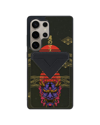 Android Avant Wallet Case - Oni Mask