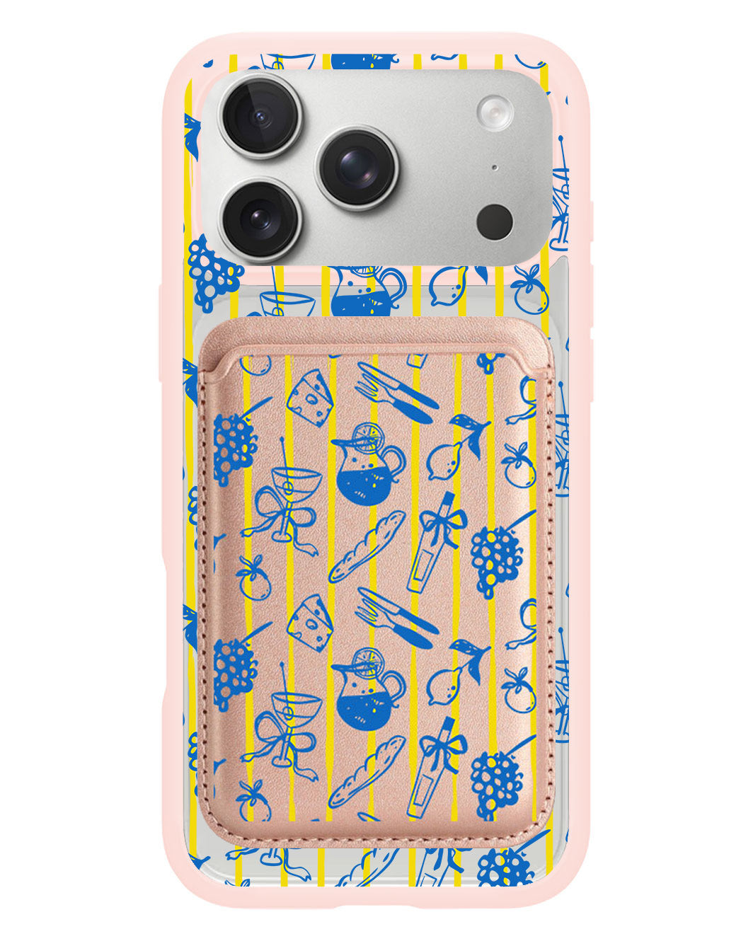 iPhone Magnetic Wallet Case - Italian Summer