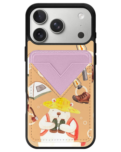 iPhone Avant Wallet Case - Advanture Of Bear