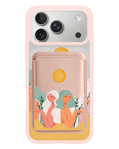 iPhone Magnetic Wallet Case - We're Beautiful