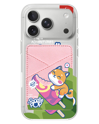 iPhone Phone Wallet Case - Poodle Pop