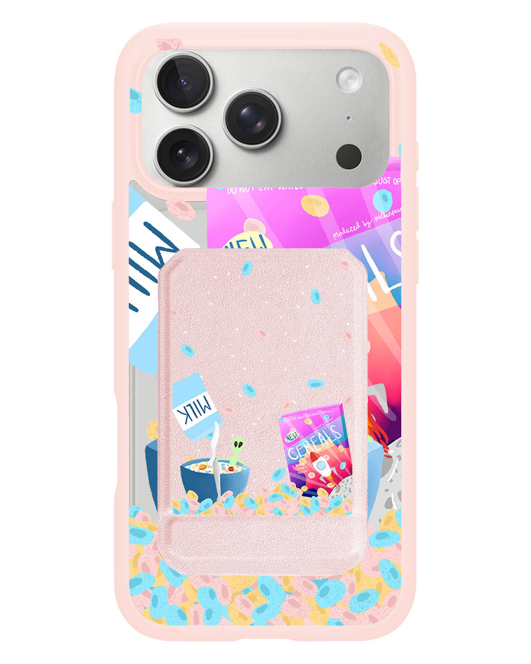 iPhone Magnetic Multifold Wallet - Cerealiens