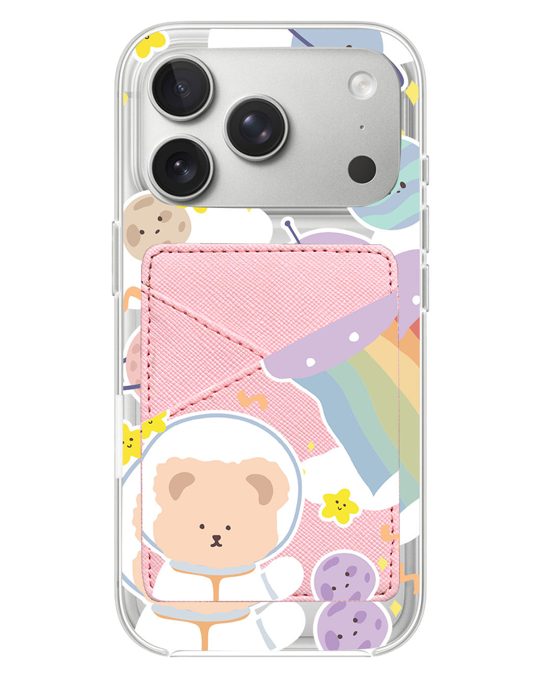iPhone Phone Wallet Case - Astrobear