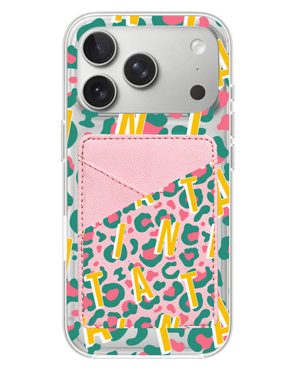iPhone Phone Wallet Case - Leopard Monogram 4.0