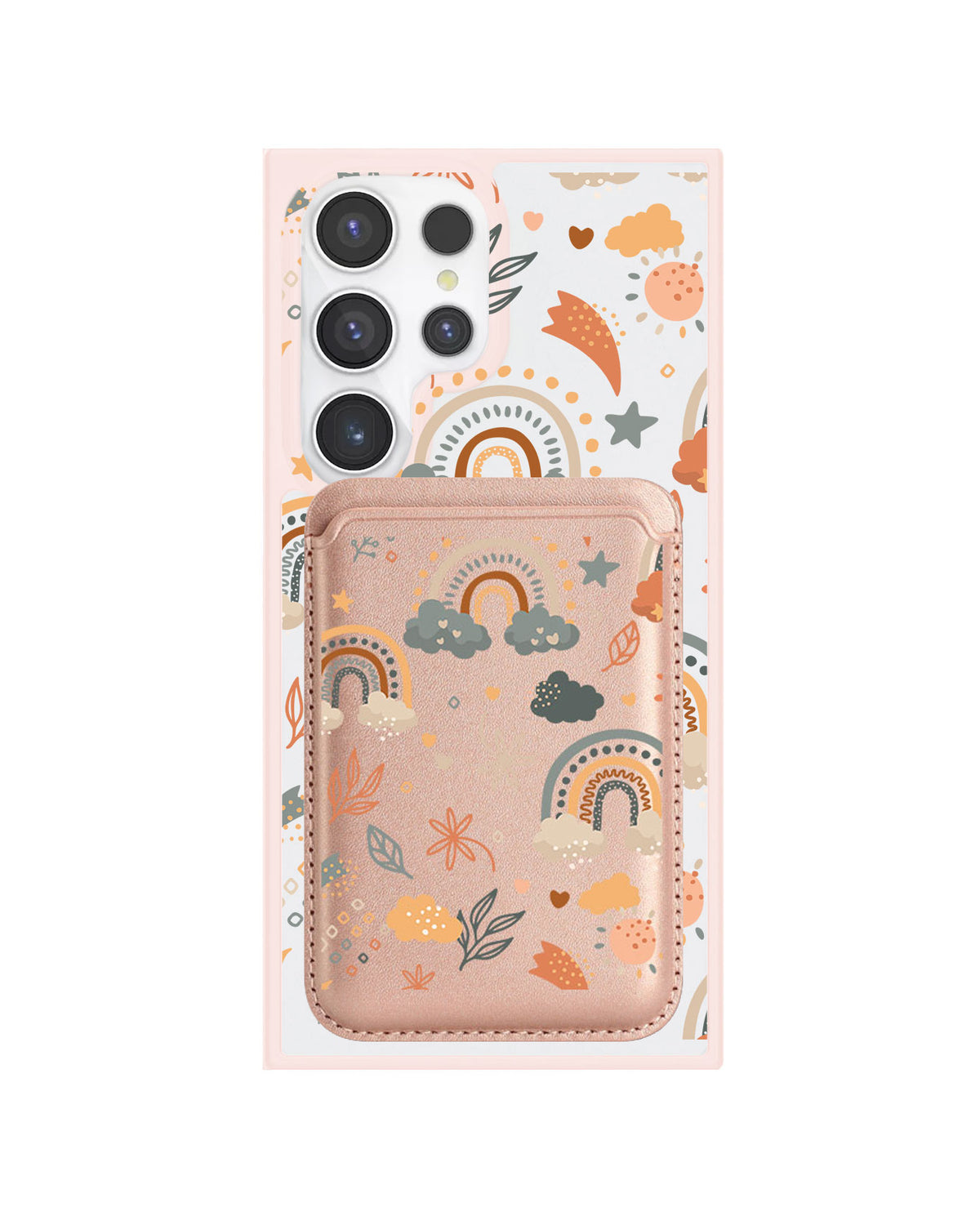 Android Magnetic Wallet Case - Boho 2.0