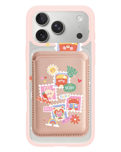 iPhone Magnetic Wallet Case - Animal Squad
