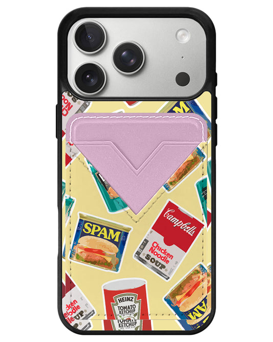 iPhone Avant Wallet Case - Tinned Food