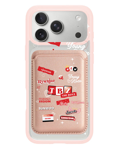 iPhone Magnetic Wallet Case - The Boyz Members
