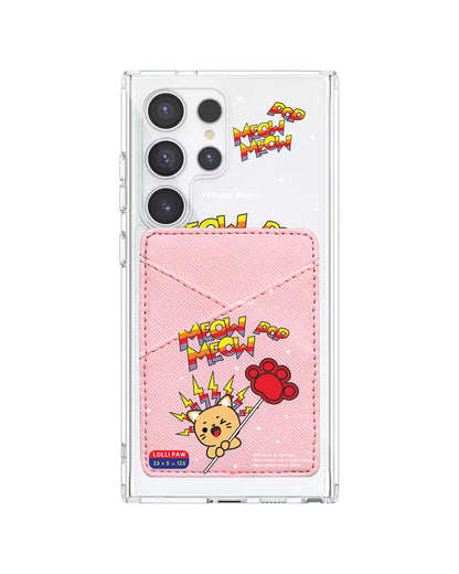 Android Phone Wallet Case - Meow Pop 2.0