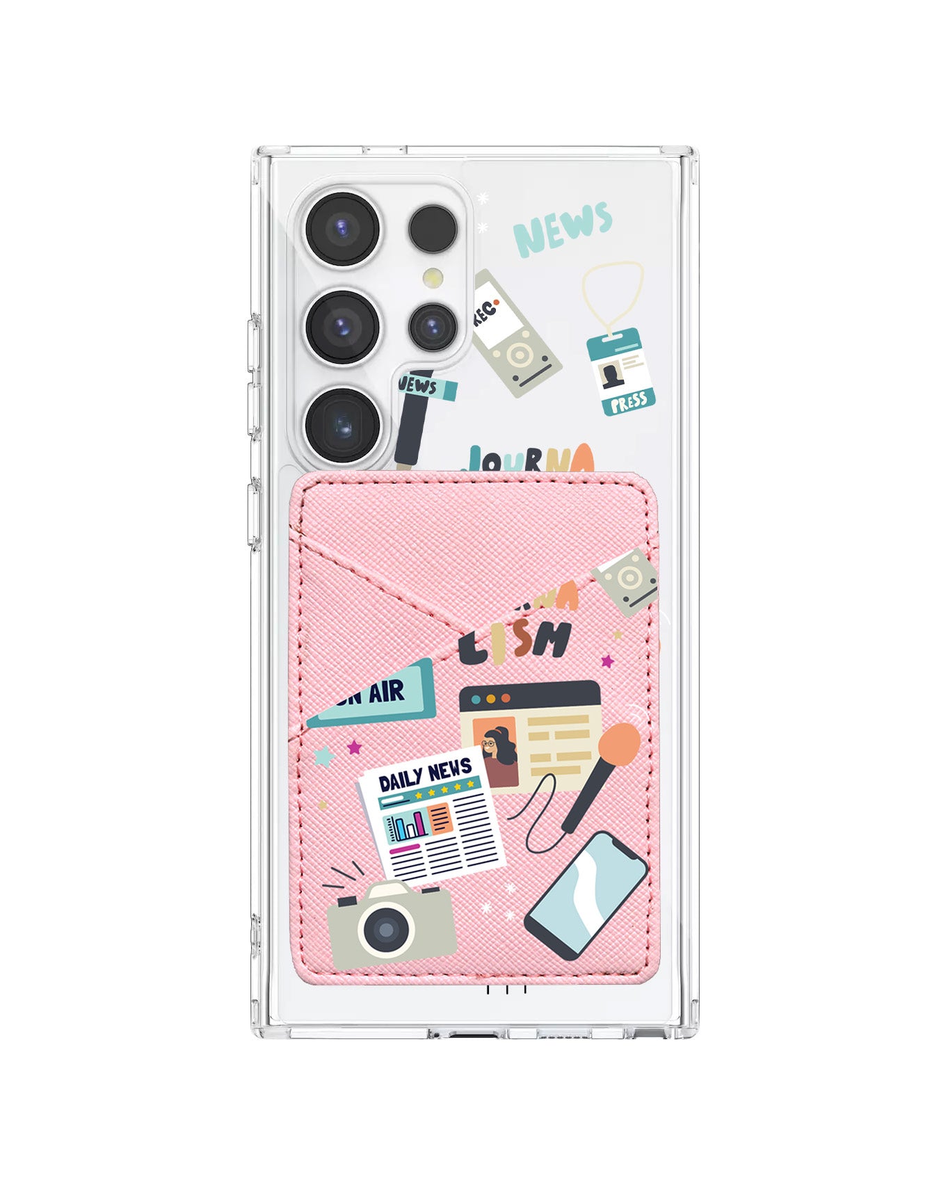 Android Phone Wallet Case - Journalism