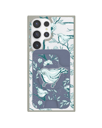 Android Magpop Wallet - Lovebird Monochrome 6.0