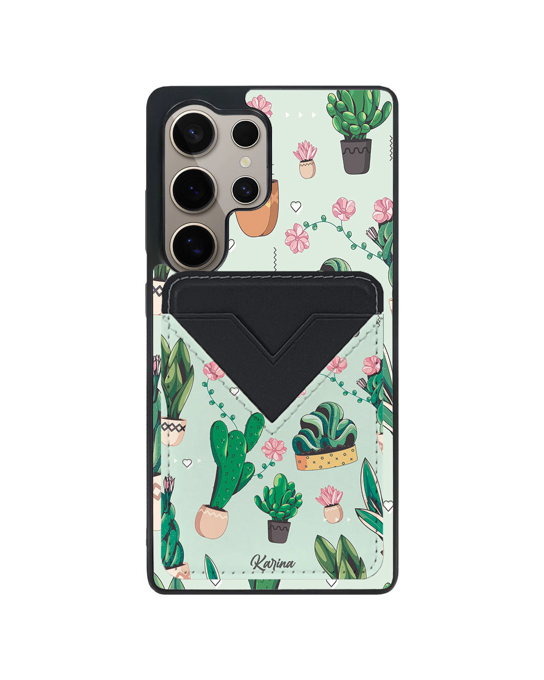 Android Avant Wallet Case - Cactus 3.0
