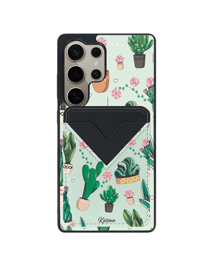 Android Avant Wallet Case - Cactus 3.0