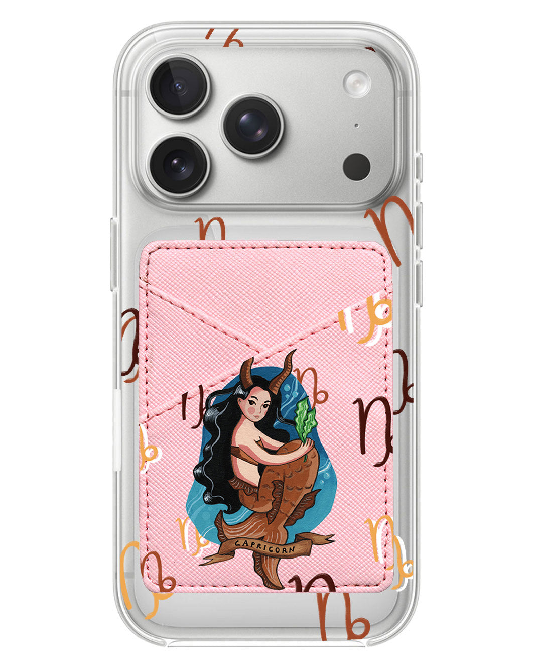iPhone Phone Wallet Case - Capricorn