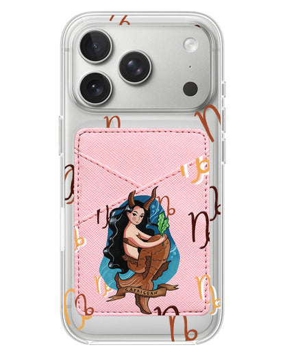 iPhone Phone Wallet Case - Capricorn