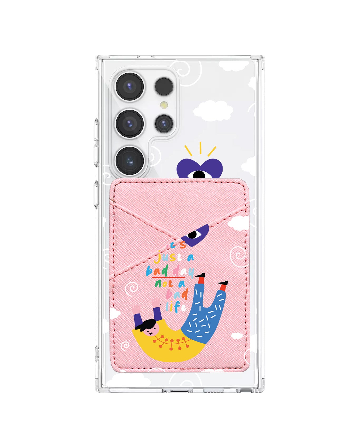 Android Phone Wallet Case - Bad Day