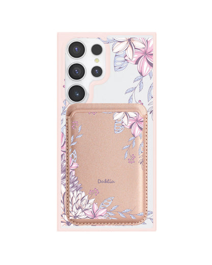 Android Magnetic Wallet Case - Dahlia