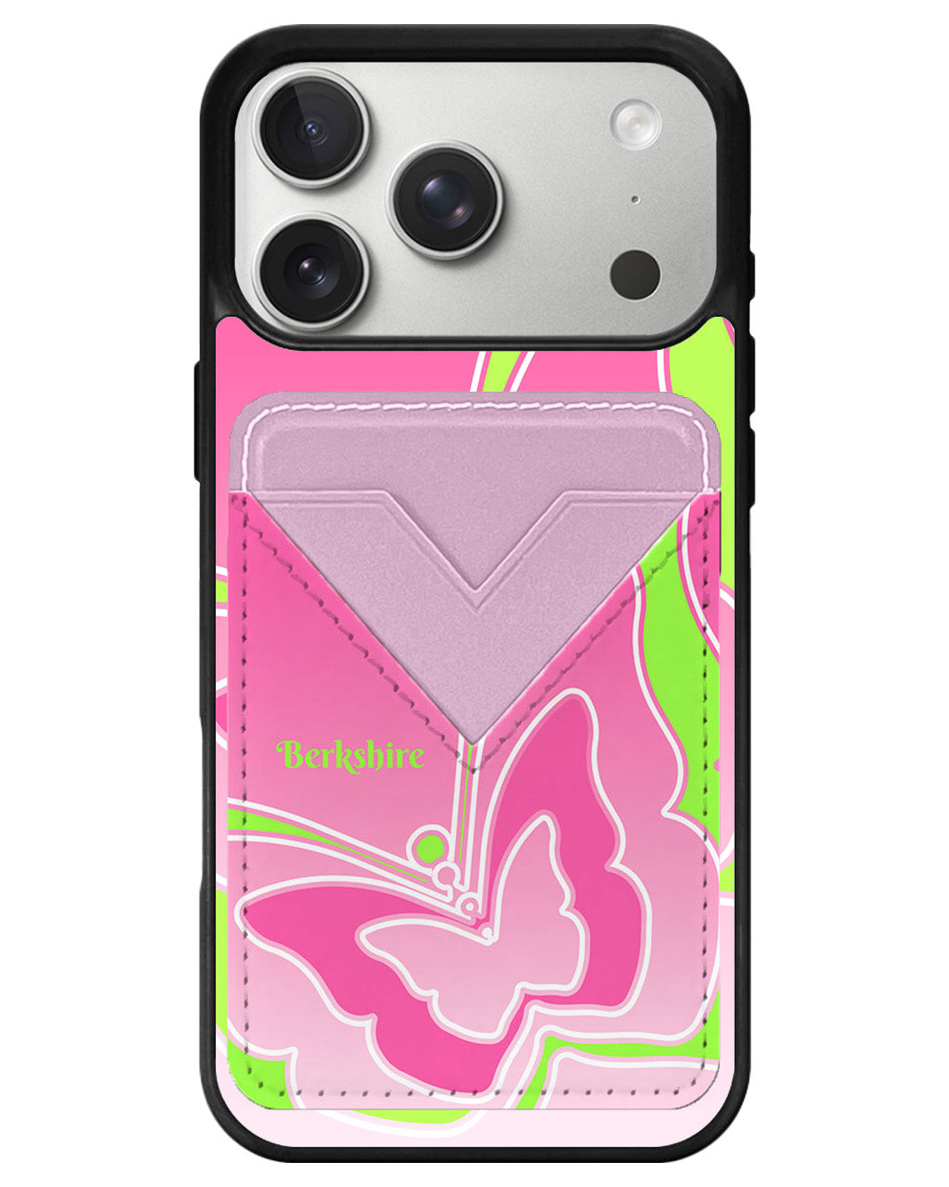 iPhone Avant Wallet Case - Butterfly Mirror 3.0