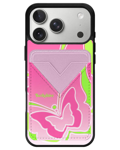 iPhone Avant Wallet Case - Butterfly Mirror 3.0