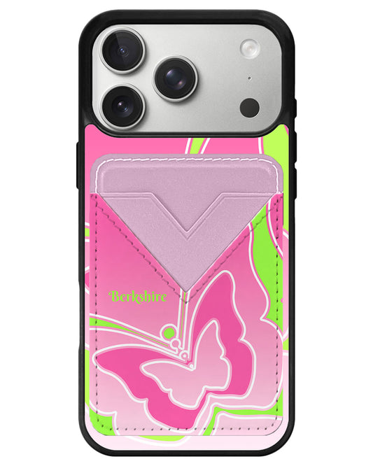 iPhone Avant Wallet Case - Butterfly Mirror 3.0